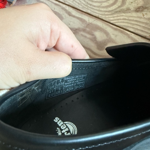 Dr Martens Adrian quad Black Platform Loafers with Tassels size 9 - Picture 4 of 5